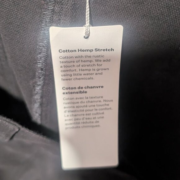 Eileen Fisher | Cotton Hemp Stretch Wide-Leg Pant In Black - Picture 10 of 11